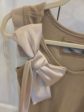 Satin Bow Tank Top DARLING